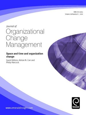 cover image of Journal of Organizational Change Management, Volume 19, Issue 5